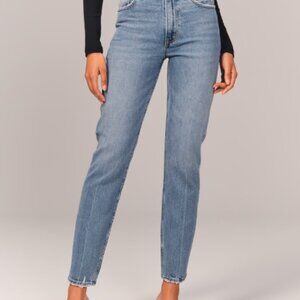 Abercrombie & Fitch High Rise Mom Jean - Size 24 Short